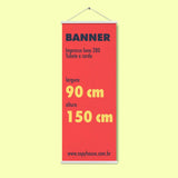 Banner 100x150 cm em Lona.