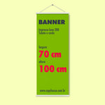 Banner 70x100 cm em Lona.